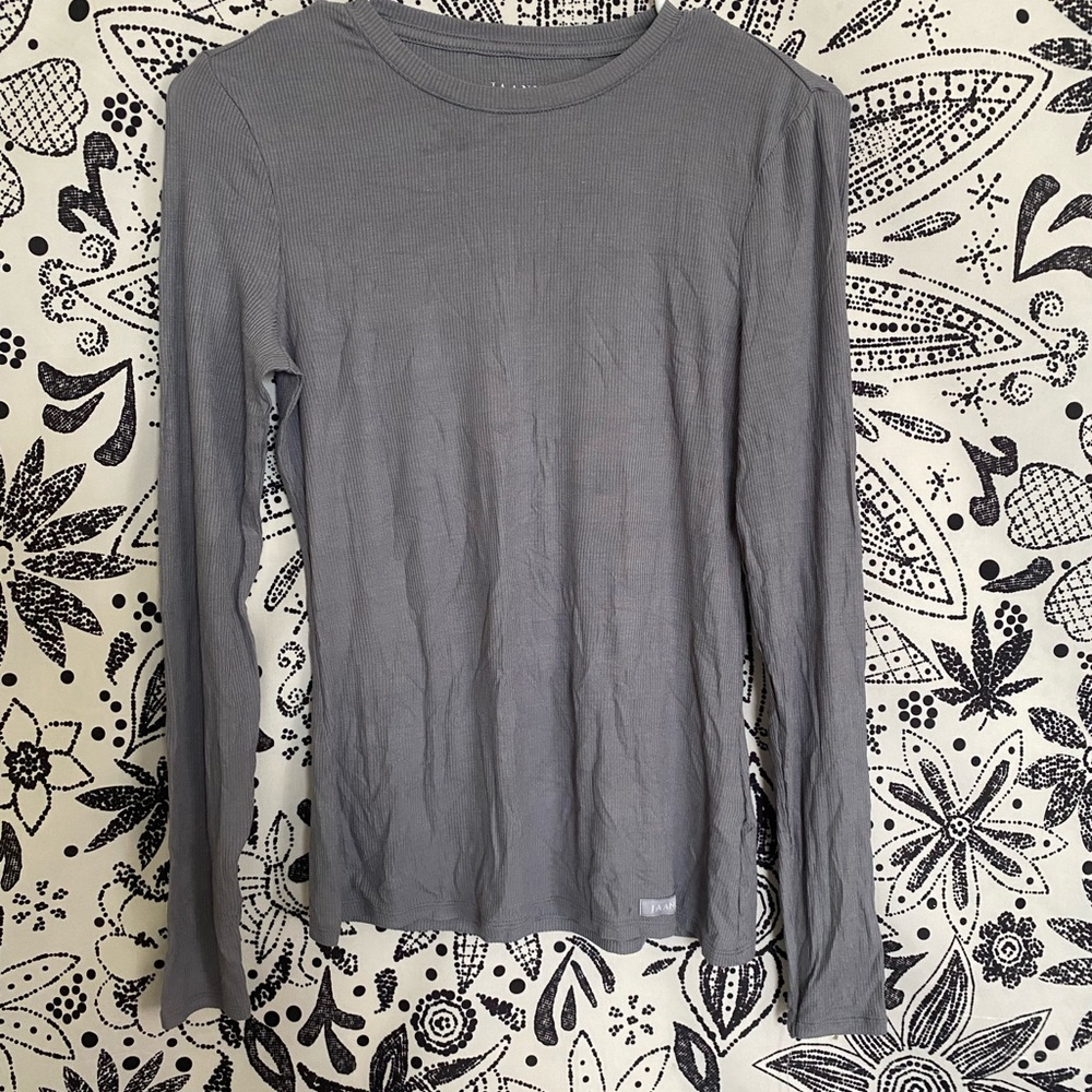 Jaanuu Grey Women's Microrib Underscrub